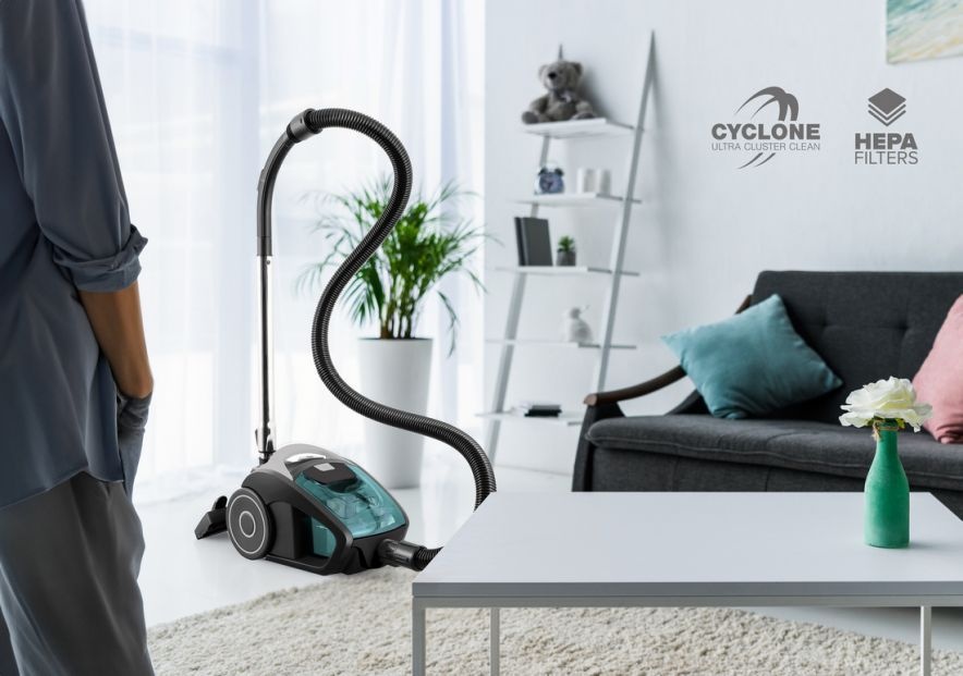 IDEAL ID5901 Zakloze Cycloonstofzuiger - Constante zuigkracht en HEPA