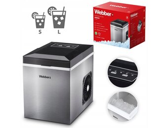WEBBER Ijsblokjesmachine AROSA Webber IM-003 - Verse ijsblokjes in 6 minuten