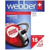 Webber Stofzuigerzakken Rowenta Silence Force - 15 Stuks Synthetisch