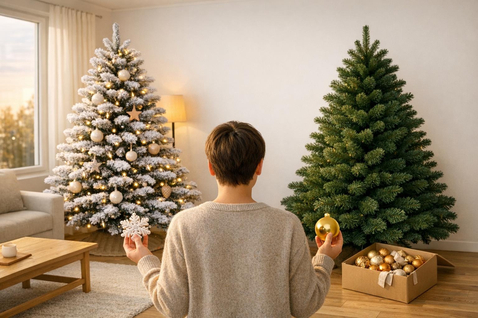 Kunstkerstboom met of zonder sneeuw? Alles wat je moet weten voor de beste sfeer