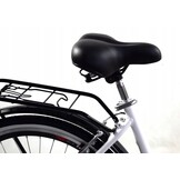 Meisjesfiets - 26 inch - met 7 versnellingen - wit zwart