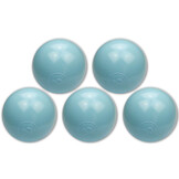 Ballenbak ballen licht blauw (70mm) 100 stuks