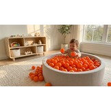 Ballenbak ballen oranje (70mm) 1000 stuks