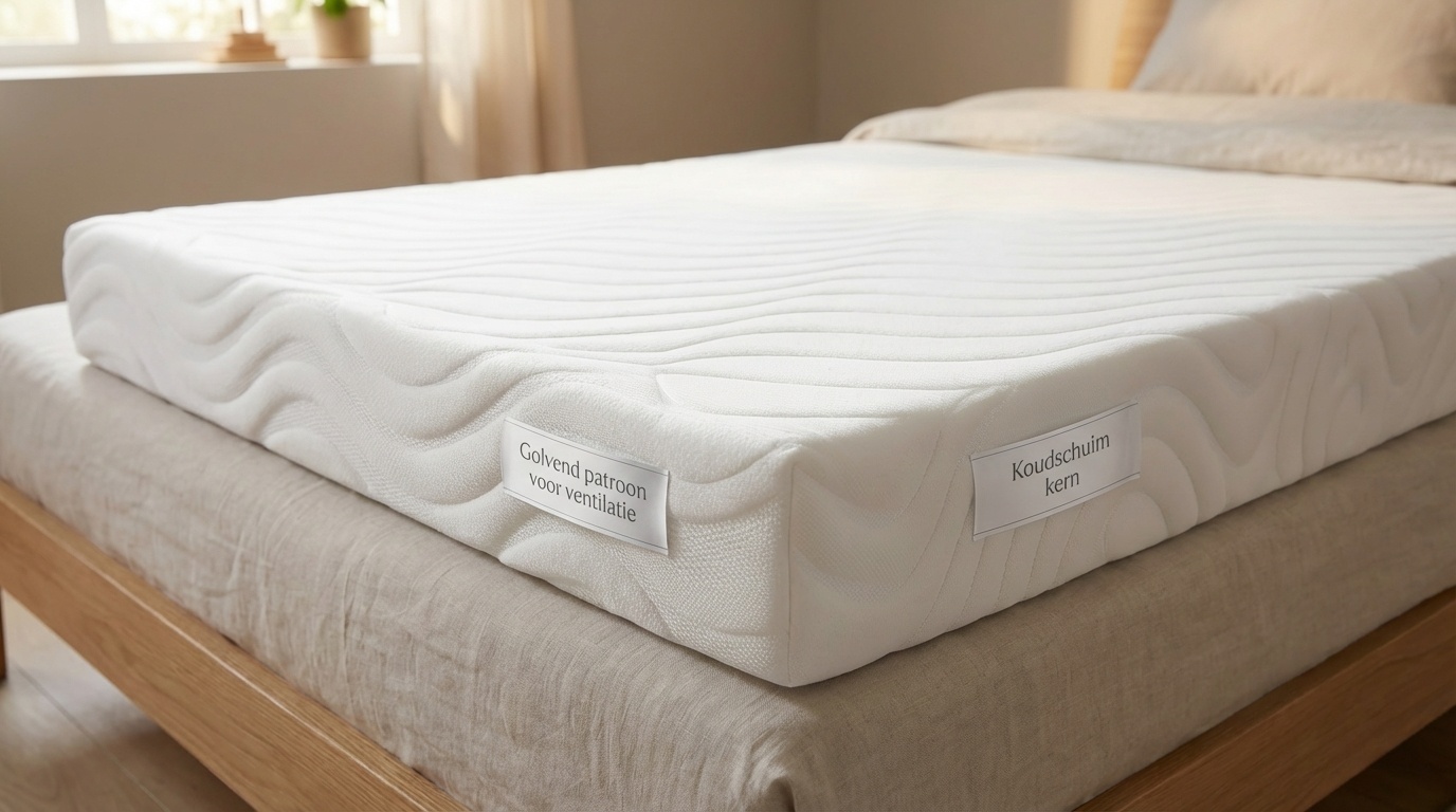 Kindermatras - matras 80x160x7 cm - koudschuim t130/150