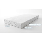 Kindermatras - matras 80x160x7 cm - koudschuim t130/150