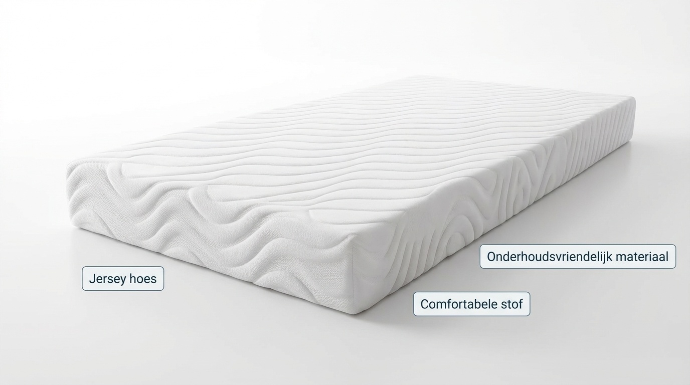 Kindermatras - matras 80x160x7 cm - koudschuim t130/150