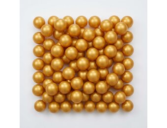 Ballenbak ballen goud (70mm) 100 stuks
