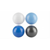 Ballenbak ballen 500 stuks 7cm, wit, lichtblauw, grijs, blauw