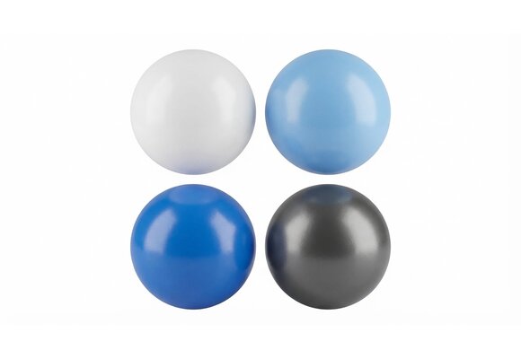 Ballenbak ballen 500 stuks 7cm, wit, lichtblauw, grijs, blauw