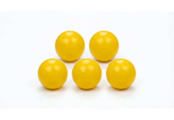 Ballenbak ballen geel (70mm) 500 stuks