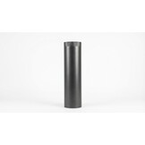 Kachelpijp - rookkanaal - 2mm staal - Ø 120 mm - 50 cm - zwart