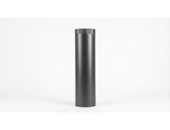 Kachelpijp - rookkanaal - 2mm staal - Ø 120 mm - 50 cm - zwart