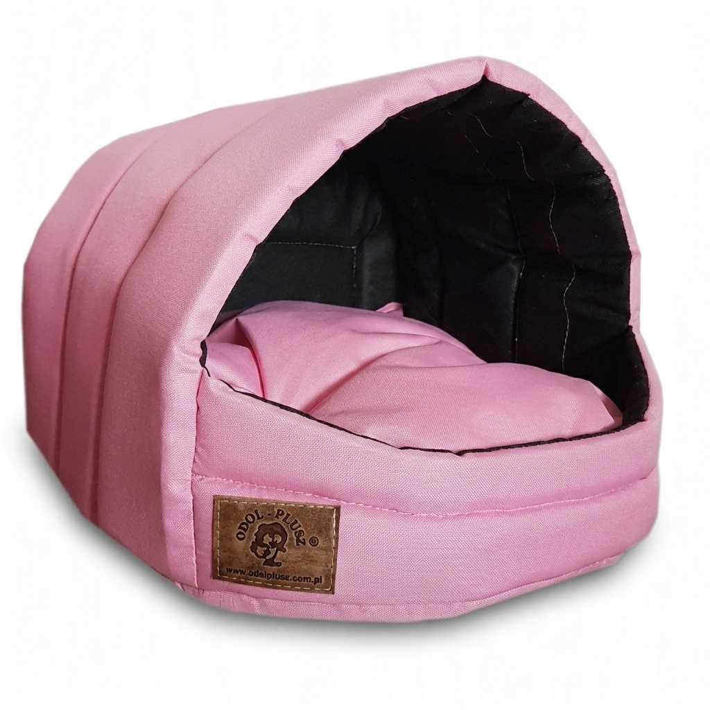 Hondenmand XS - kleine hond - box - hondemand - 39 x 40 x 34 cm - roze - hondenbed - hondebed