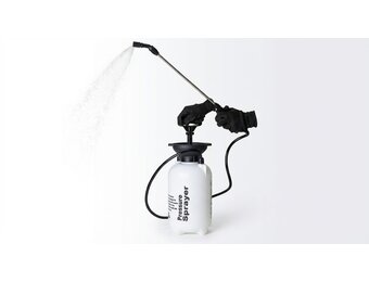 Drukspuit - onkruidspuit - gifspuit - 5 liter - wit zwart