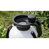 Drukspuit - onkruidspuit - gifspuit - 5 liter - wit zwart