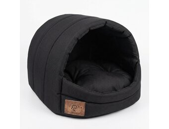 Hondenmand XS - kleine hond - box - hondemand - 39 x 40 x 34 cm - zwart - hondenbed - hondebed