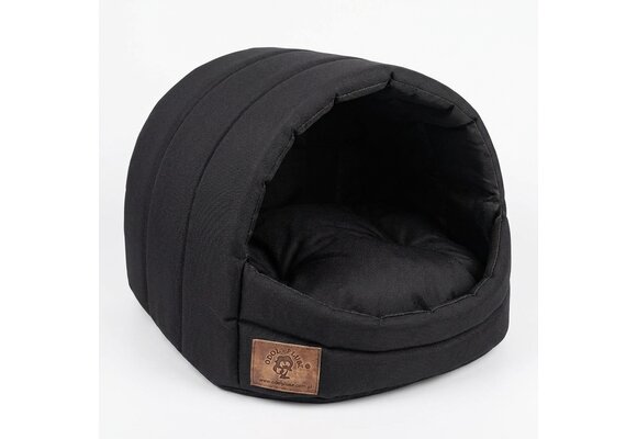 Hondenmand XS - kleine hond - box - hondemand - 39 x 40 x 34 cm - zwart - hondenbed - hondebed