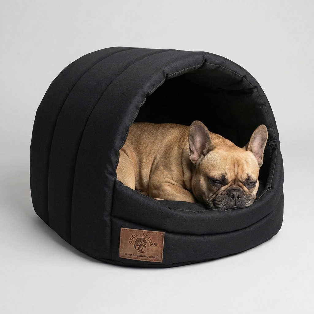 Hondenmand XS - kleine hond - box - hondemand - 39 x 40 x 34 cm - zwart - hondenbed - hondebed