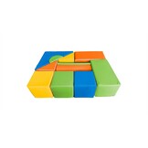 Foam blokken - soft play bouwblokken - 11 delig - multicolor