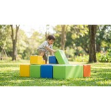 Foam blokken - soft play bouwblokken - 11 delig - multicolor