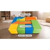 Foam blokken - soft play bouwblokken - 11 delig - multicolor