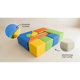 Foam blokken - soft play bouwblokken - 11 delig - multicolor