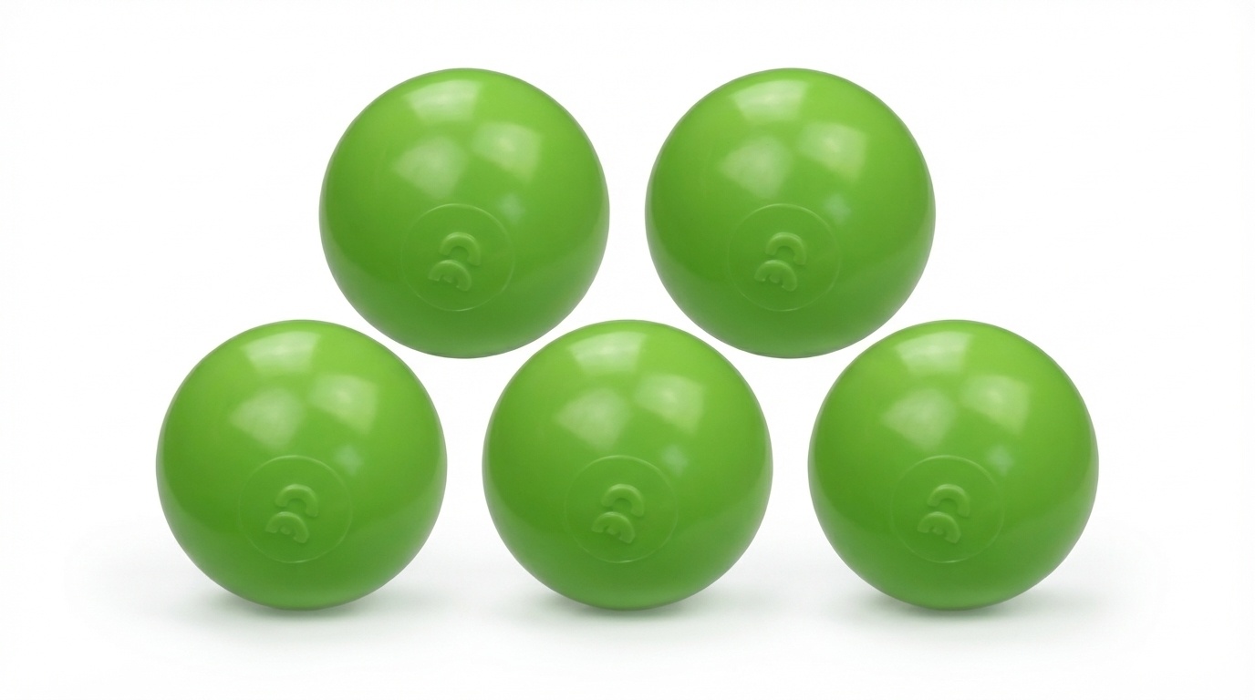 Ballenbak ballen groen (70mm) 300 stuks