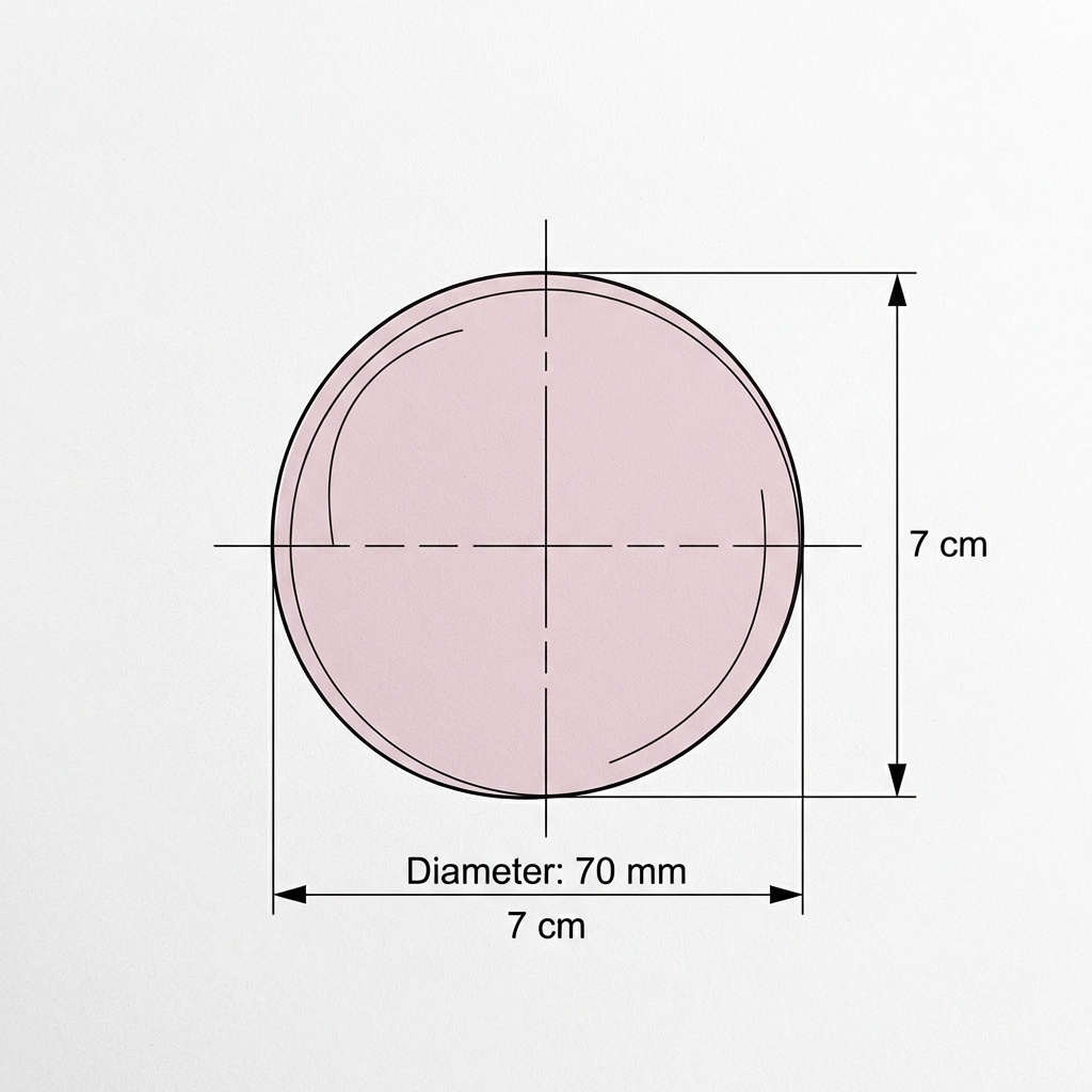 Ballenbak ballen licht roze (70mm) 100 stuks