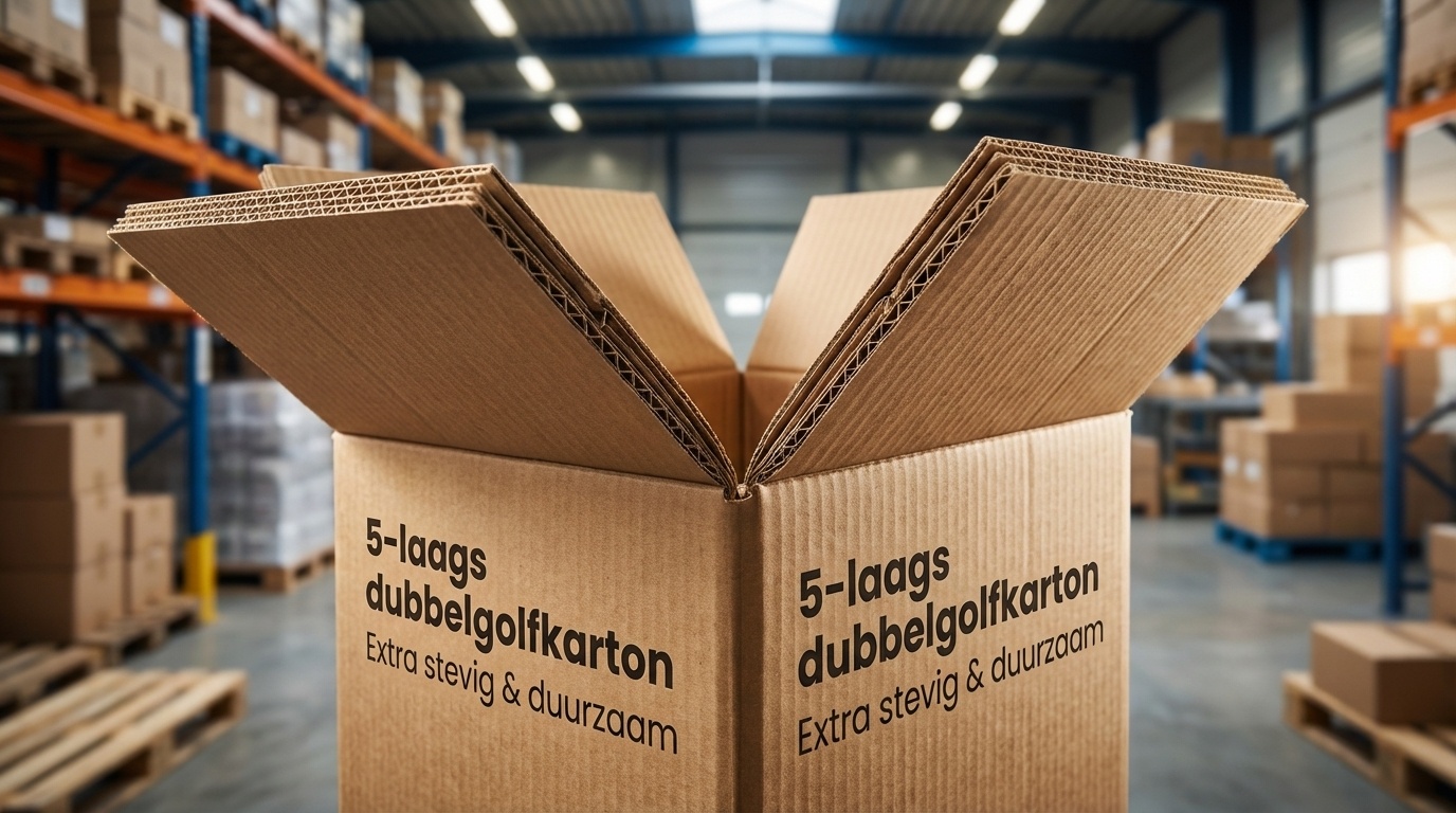 Verzenddozen - kartonnen dozen - 60x40x30cm - 5 laags 50 stuks