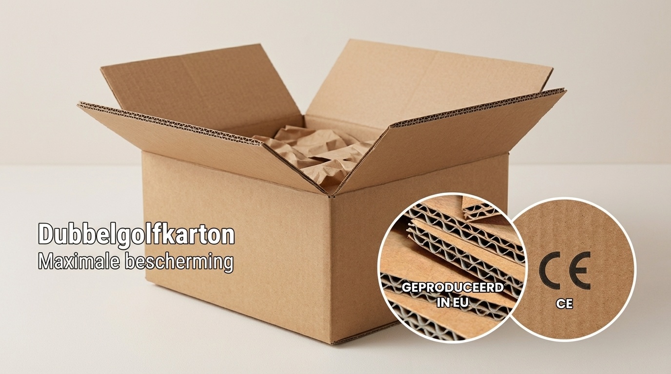 Verzenddozen - kartonnen dozen - 60x40x30cm - 5 laags 50 stuks