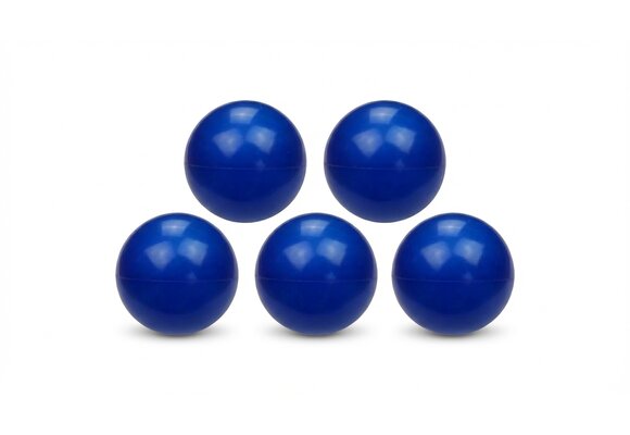 Ballenbak ballen blauw (70mm) 100 stuks