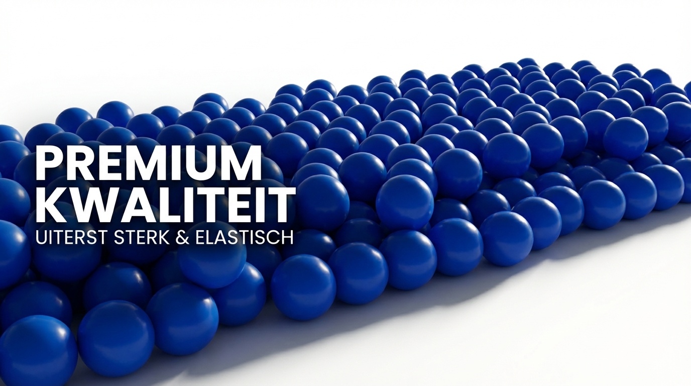 Ballenbak ballen blauw (70mm) 100 stuks