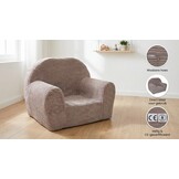 Kinderfauteuil - LINCOL - 60x40x45 cm - corduroy - roze