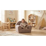 Kinderfauteuil - LINCOL - 60x40x45 cm - corduroy - roze