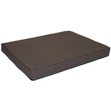 Hondenkussen - maat M - 50x60x8cm - wasbaar - donkerbruin