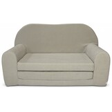 Kinderbankje uitklapbaar - mini sofa 85x60x50 cm - beige