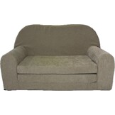 Kinderbankje uitklapbaar - mini sofa 85x60x50 cm - taupe
