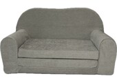 Kinderbankje uitklapbaar - mini sofa 85x60x50 cm - grijs