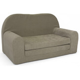 Kinderbankje uitklapbaar - mini sofa 85x60x50 cm - taupe