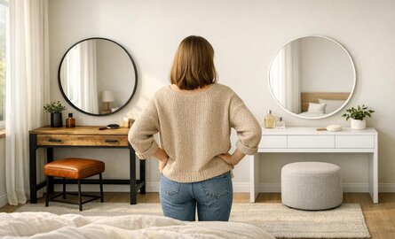 Industriële kaptafel of modern wit: welk model past bij jouw slaapkamer?