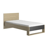 Kinderbed - NAEL - 90x190 cm - rookwood eiken