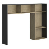 Hoofdbord - voor bed van 90 cm breed - rookwood eiken