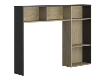 Hoofdbord - voor bed van 90 cm breed - rookwood eiken