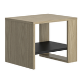 Nachtkastje - NAEL - 44x36x35 cm - rookwood eiken