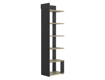 Boekenkast - NAEL - 56x37x198 cm - rookwood eiken