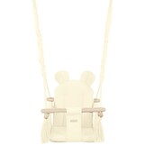 Baby schommelstoel - baby swing - met oren - max. 20 kg - crème