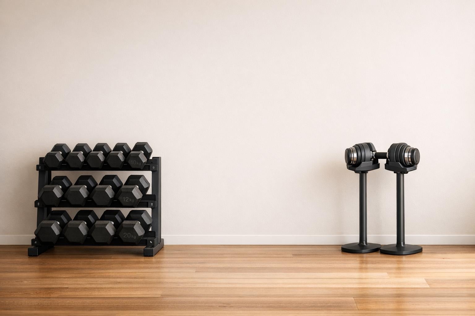 Halterset kopen: vaste of verstelbare dumbbells voor jouw doel?