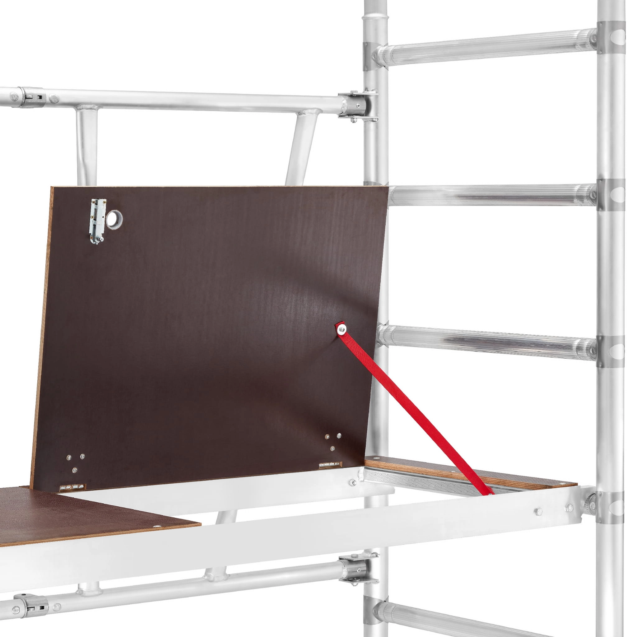 Rolsteiger - 7,6 m werkhoogte - aluminium - opvouwbaar