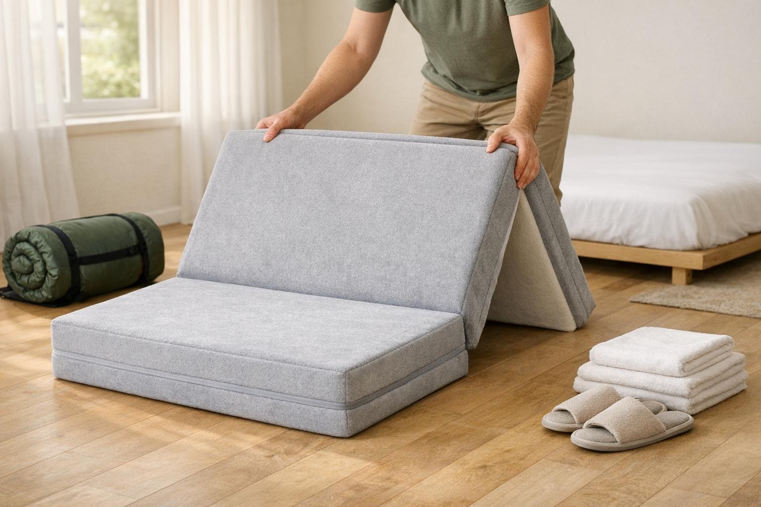 Opvouwbaar matras: voor logés, kamperen of dagelijks gebruik?