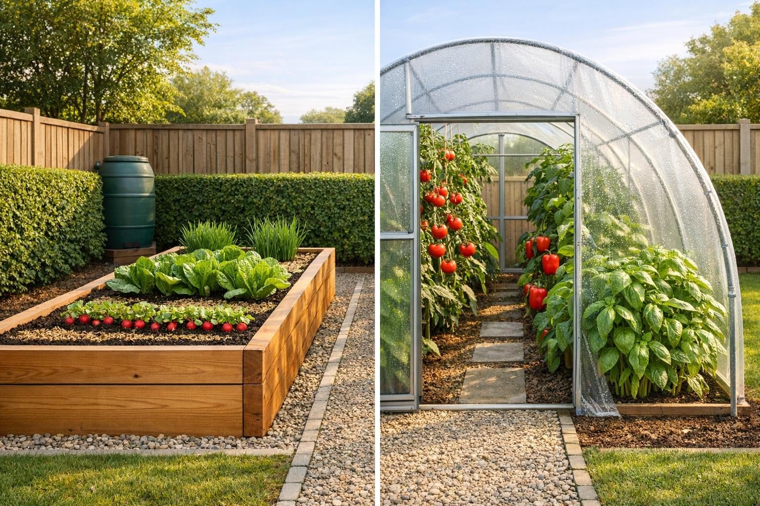 Verhoogde moestuinbak vs. tunnelkas: welk type past bij jouw oogstambitie?